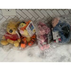 Vintage Disney Pooh and friends Bean bag friend collectable plush Mattel